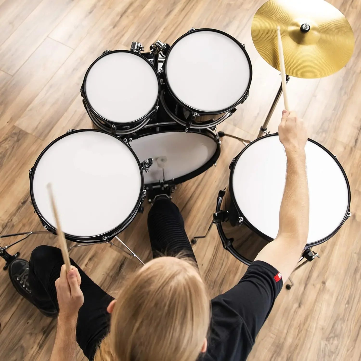 HOME-High quality Complete Adult Drum Set
