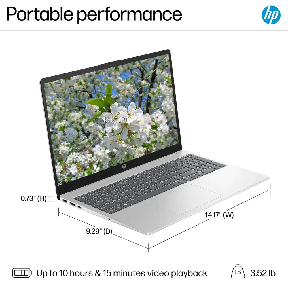 HP 2024 Business Laptop, 15.6" Touchscreen Laptop