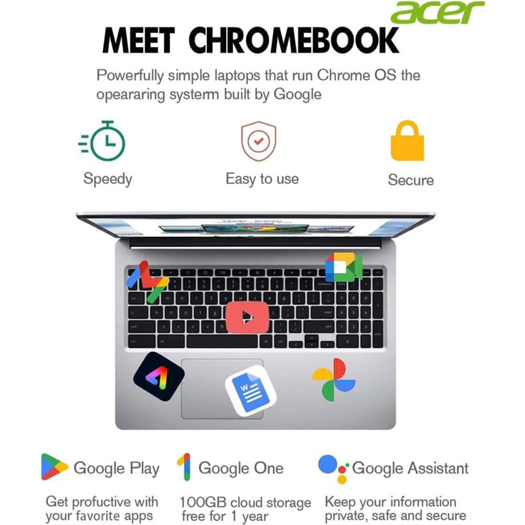 Acer Chromebook 315 Laptop for Business,