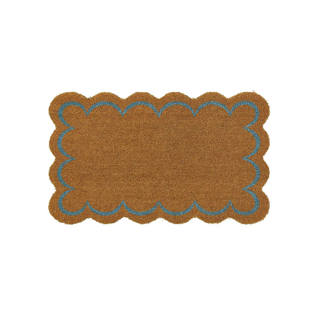 Lace Shape Doormat Indoor Outdoor Floor Mat 18"H X 30"W