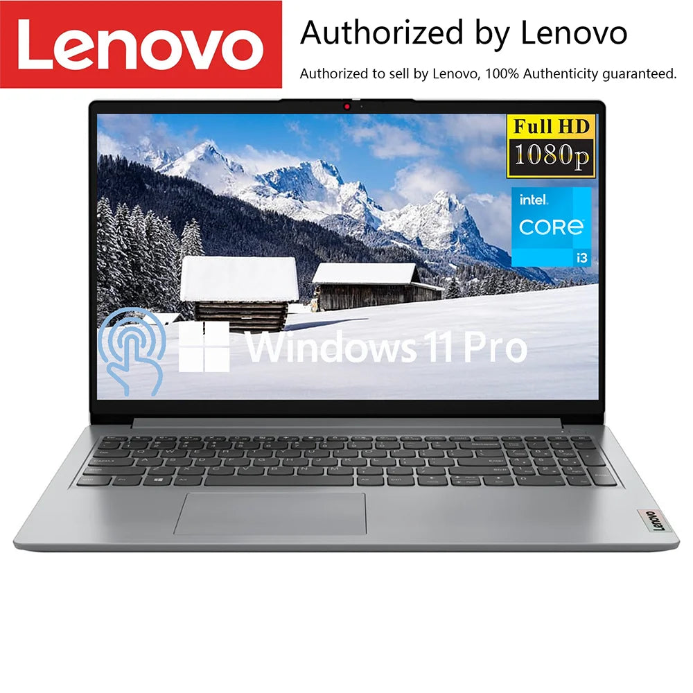 Lenovo Ideapad 1i 15.6 FHD Touch Laptop,Intel Core