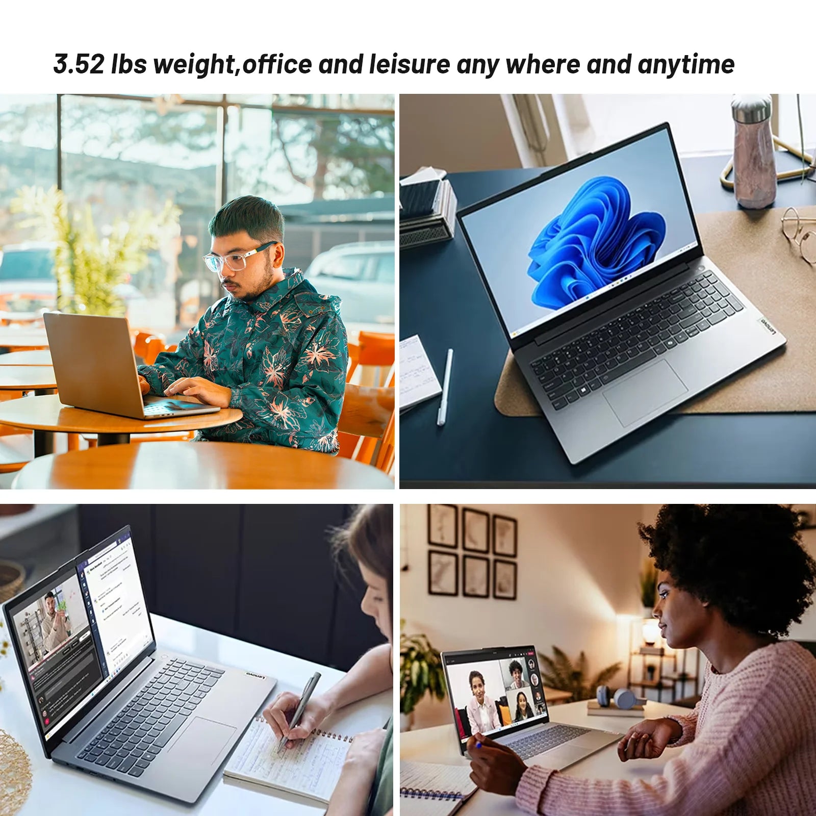 Lenovo Ideapad 1i 15.6" Touch Laptop, Intel Core