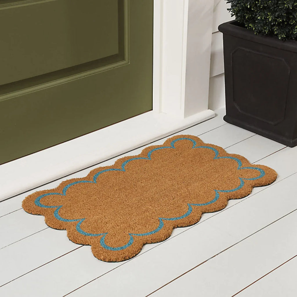 Lace Shape Doormat Indoor Outdoor Floor Mat 18"H X 30"W