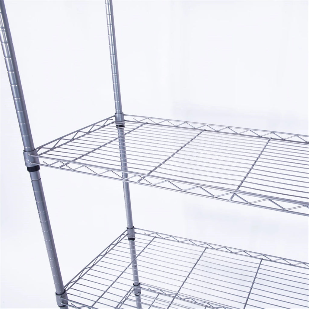 Rectangle Carbon Steel Metal Assembly 5-Shelf Storage