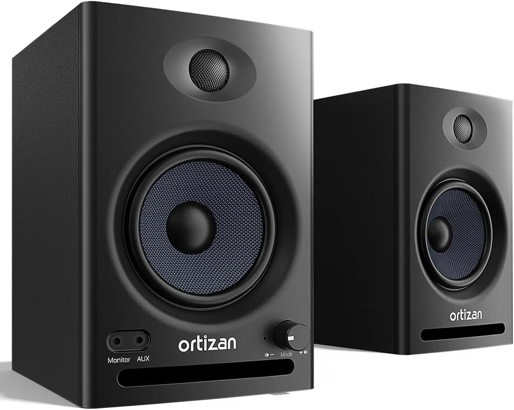 Ortizan C7 Dual-Mode 2.0 Studio, Active Monitor Speakers