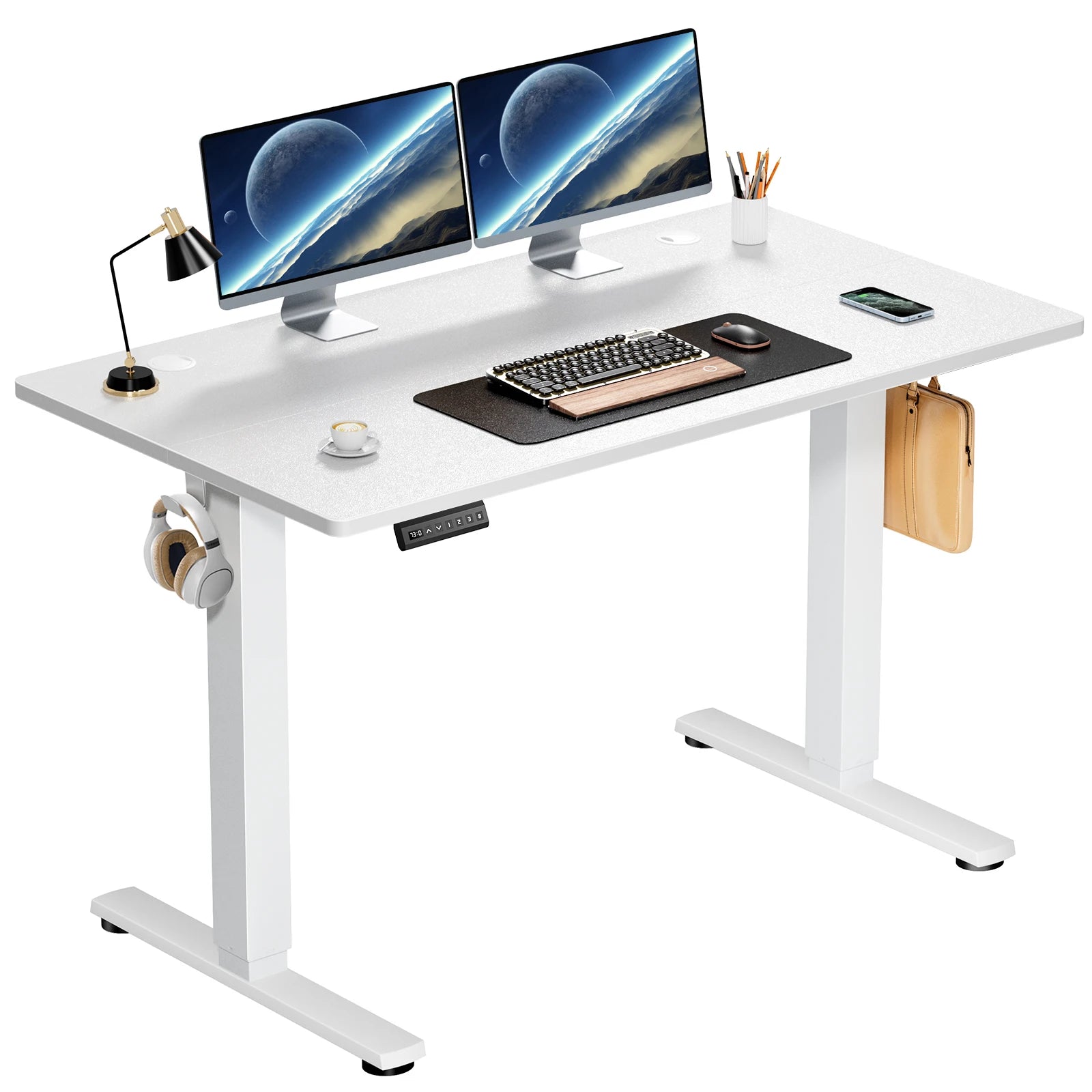 JHK Electric Standing Desk Height Adjustable stand/sit