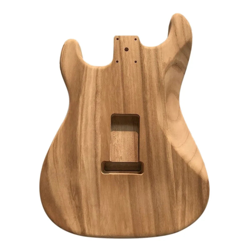 Polished Wood Type Unfinished Electric Maple Guitar Body