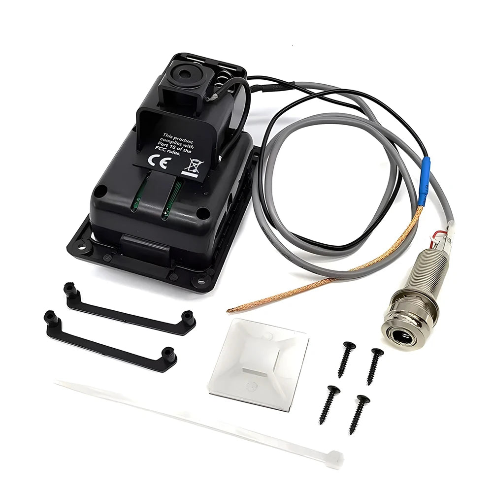 Plastic 301 Guitar Pickup with Tuner Presys Piezo