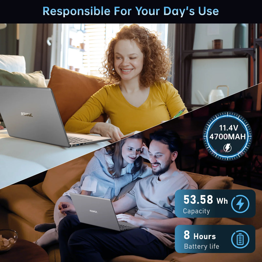 ACEMAGIC Notebook Ryzen 7 5700U Laptop