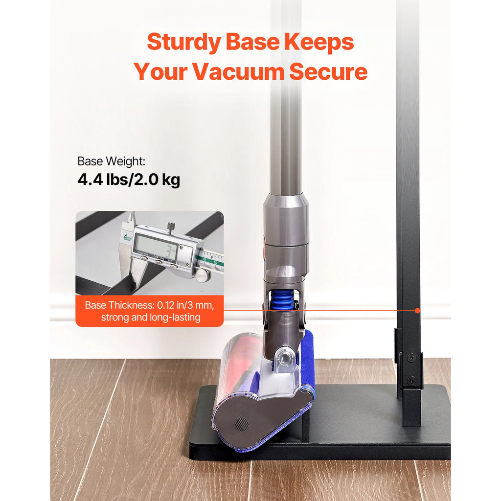 SucceBuy Vacuum Stand Compatible With Dyson Stable Holder with 4 Hooks for Dyson DC30/31/34/35/58/59/62/74 Cordless Upright