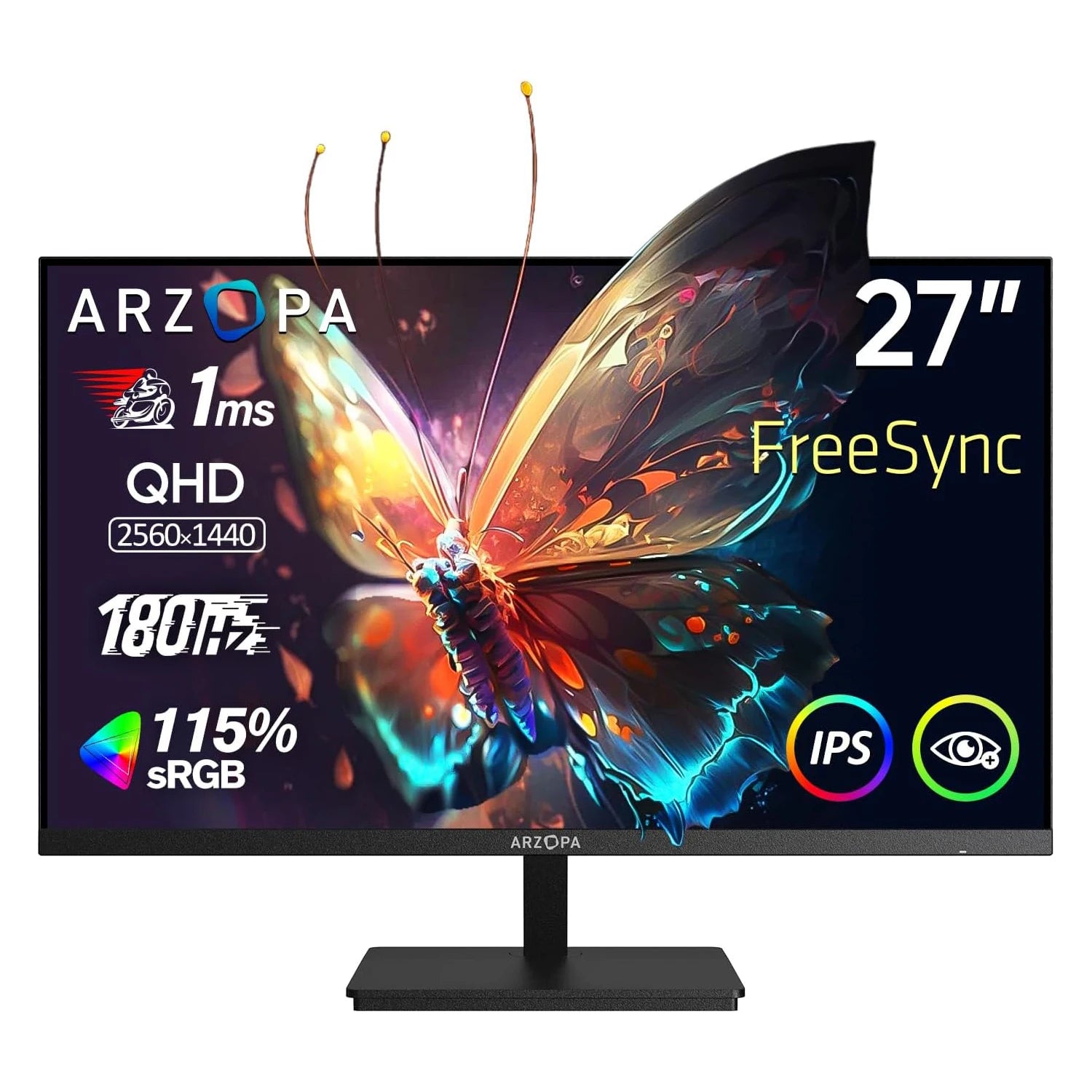 New ARZOPA 27inch 180Hz 2K Gaming monitor,M1RC