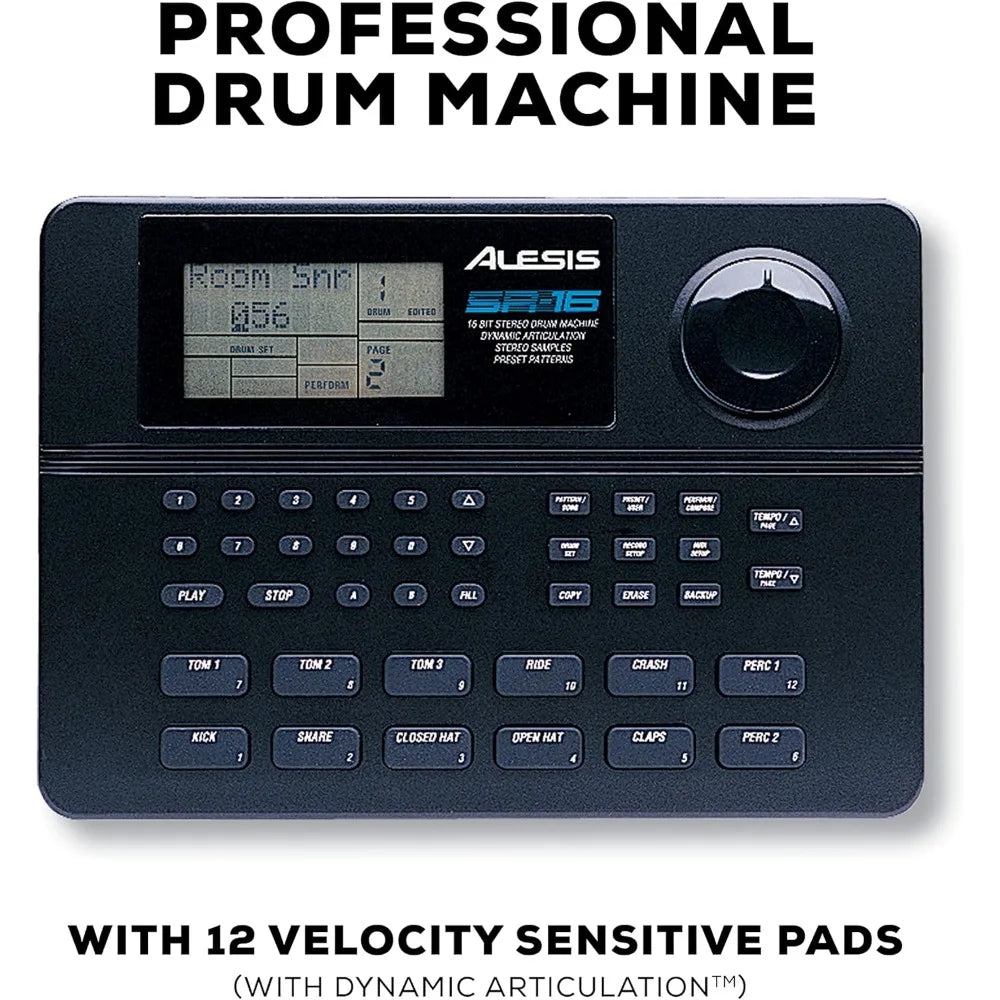 Studio-Grade Standalone Drum Machine W/Sound Library.