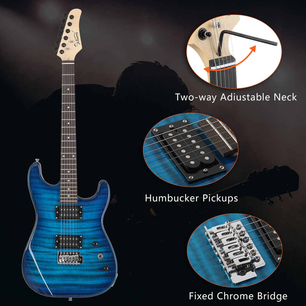 GST Pickup Tiger Stripe Electric Guitar Kit