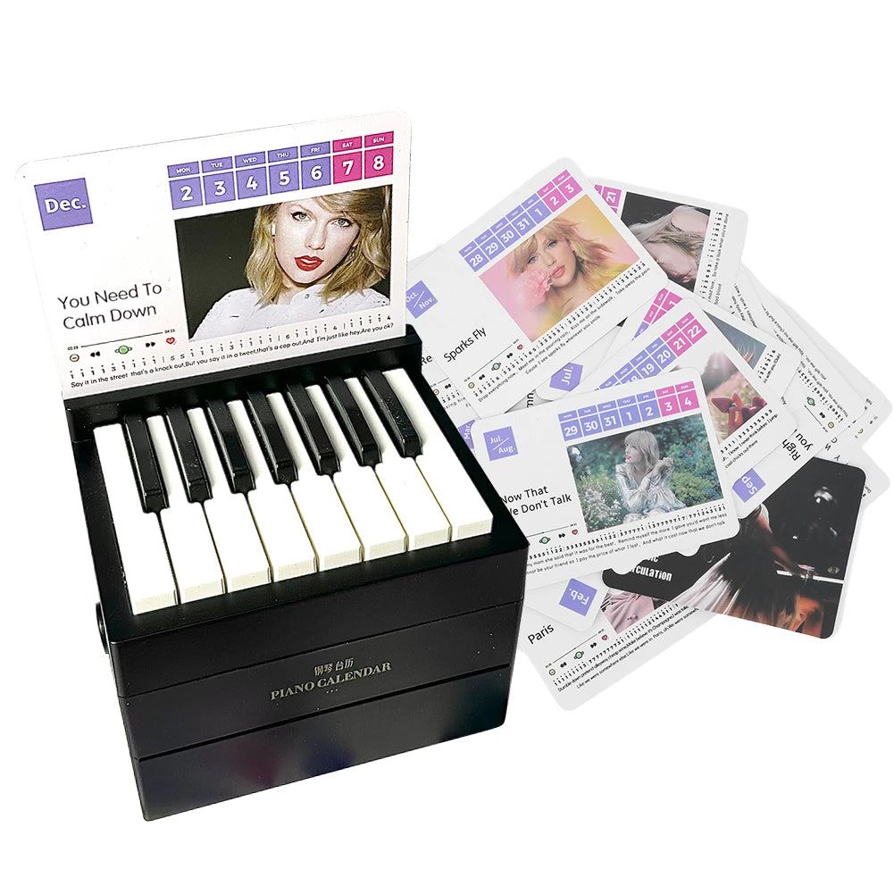BT Taylor Piano Calendar 2025 Music Sheets