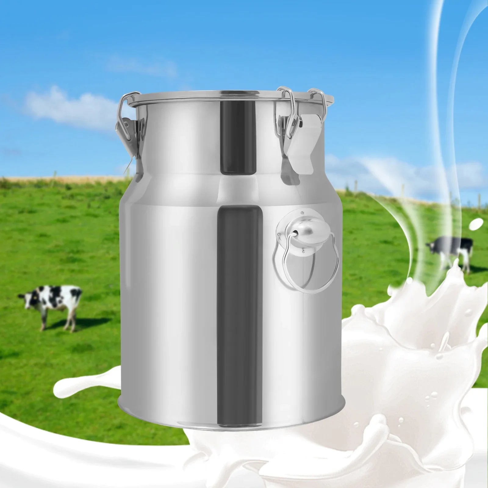 Stainless Steel Airtight Household Bucket| 5L/1.32Ga organizer