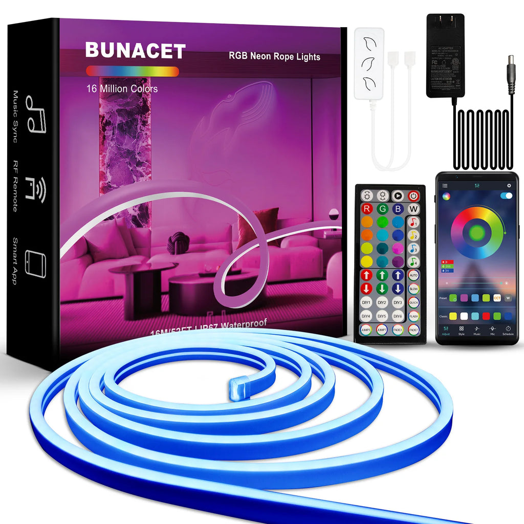 Smart App LED Strip Lights Backlights Home Decor