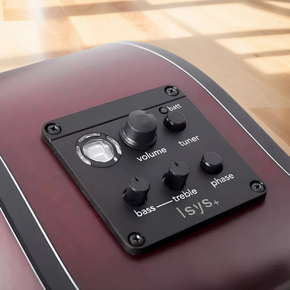 Classic Acoustic Guitar EQ Tuner Piezo Pickup