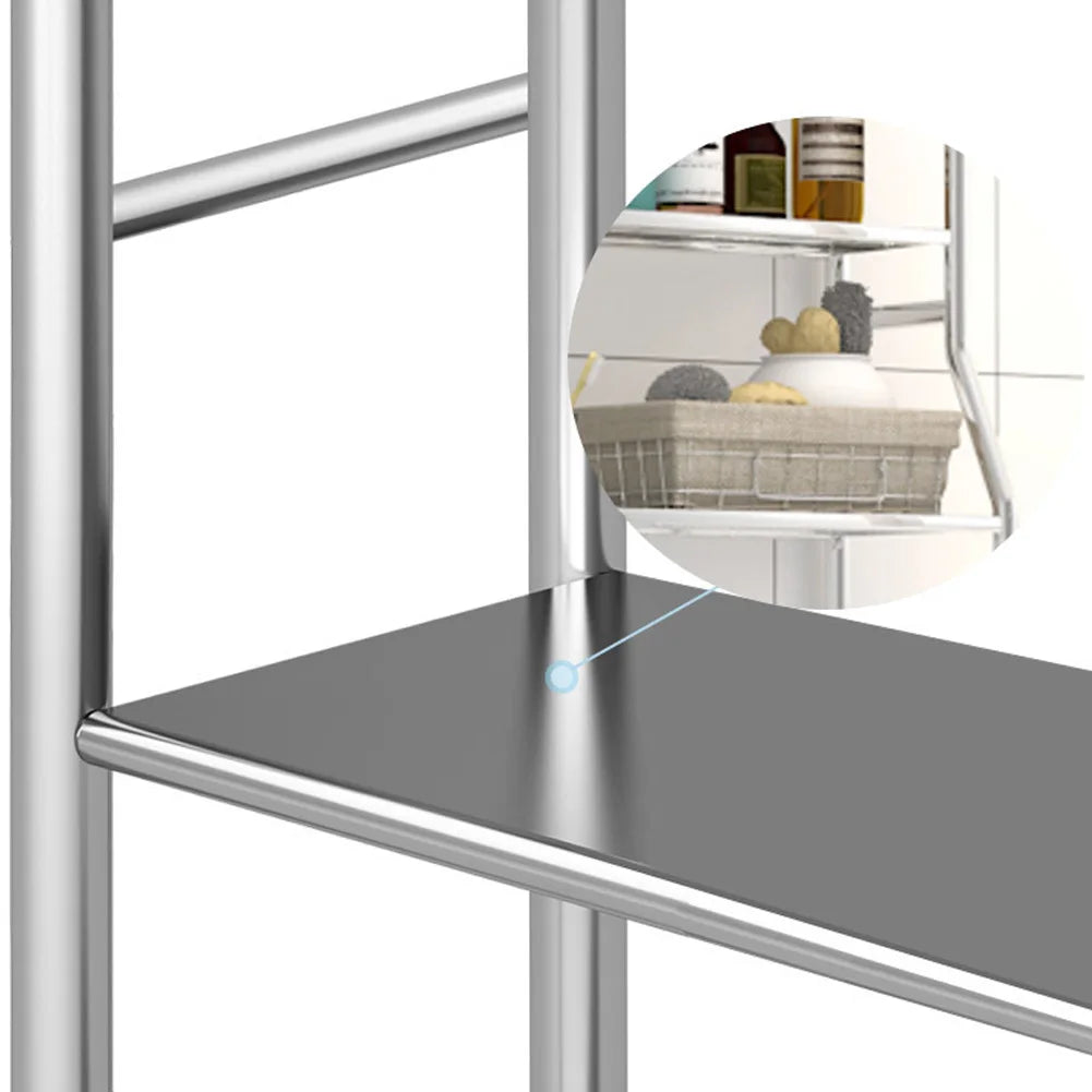 Over The Toilet Storage, Metal Bathroom Shelves
