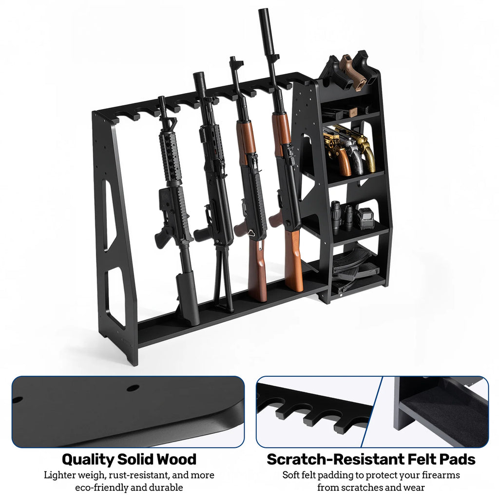 Blacksmith's Adjustable Gun Rack