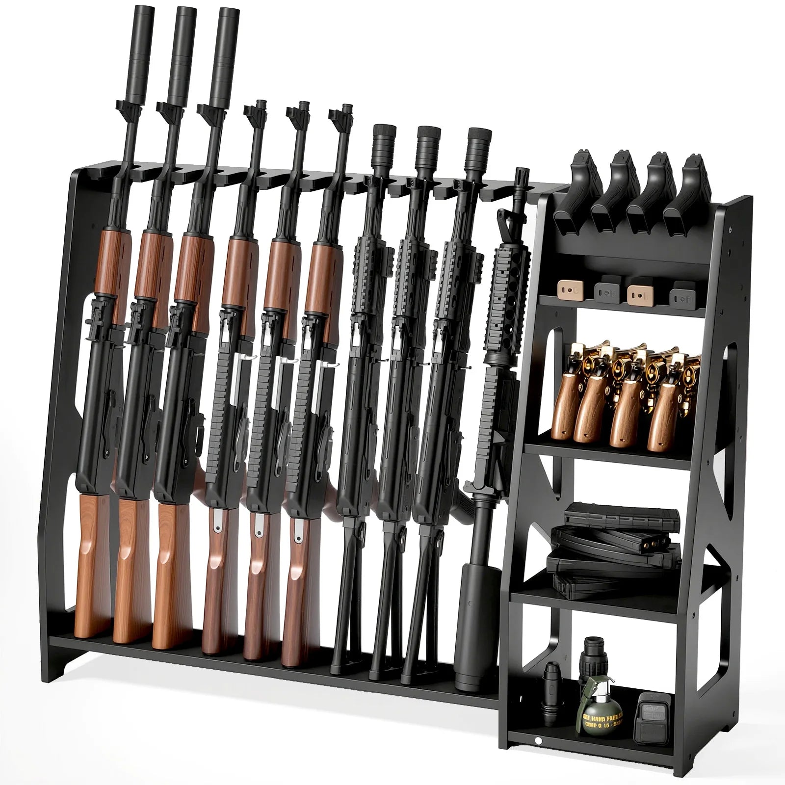 Blacksmith's Adjustable Gun Rack