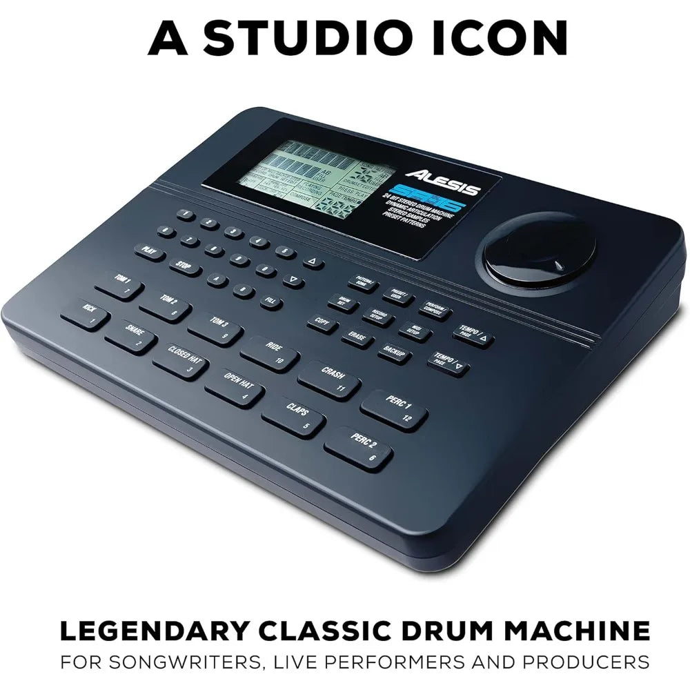 Studio-Grade Standalone Drum Machine W/Sound Library.