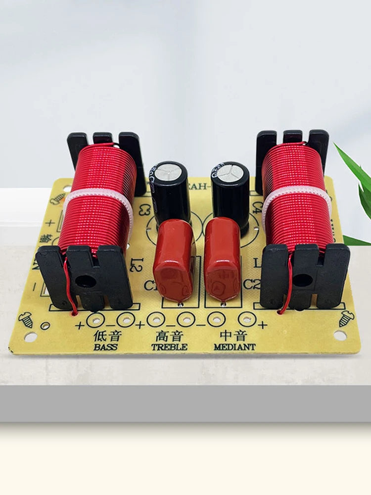 3 Way Crossover Circuit Speaker Treble Midrange Bass