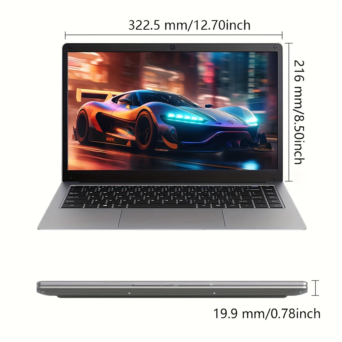 14 Inch Laptop Intel Celeron N3350 6GB RAM