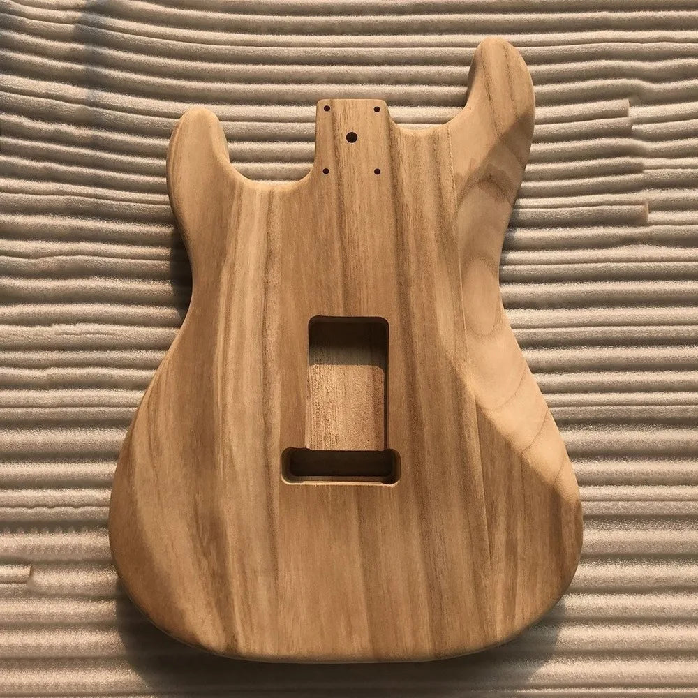 Polished Wood Type Unfinished Electric Maple Guitar Body