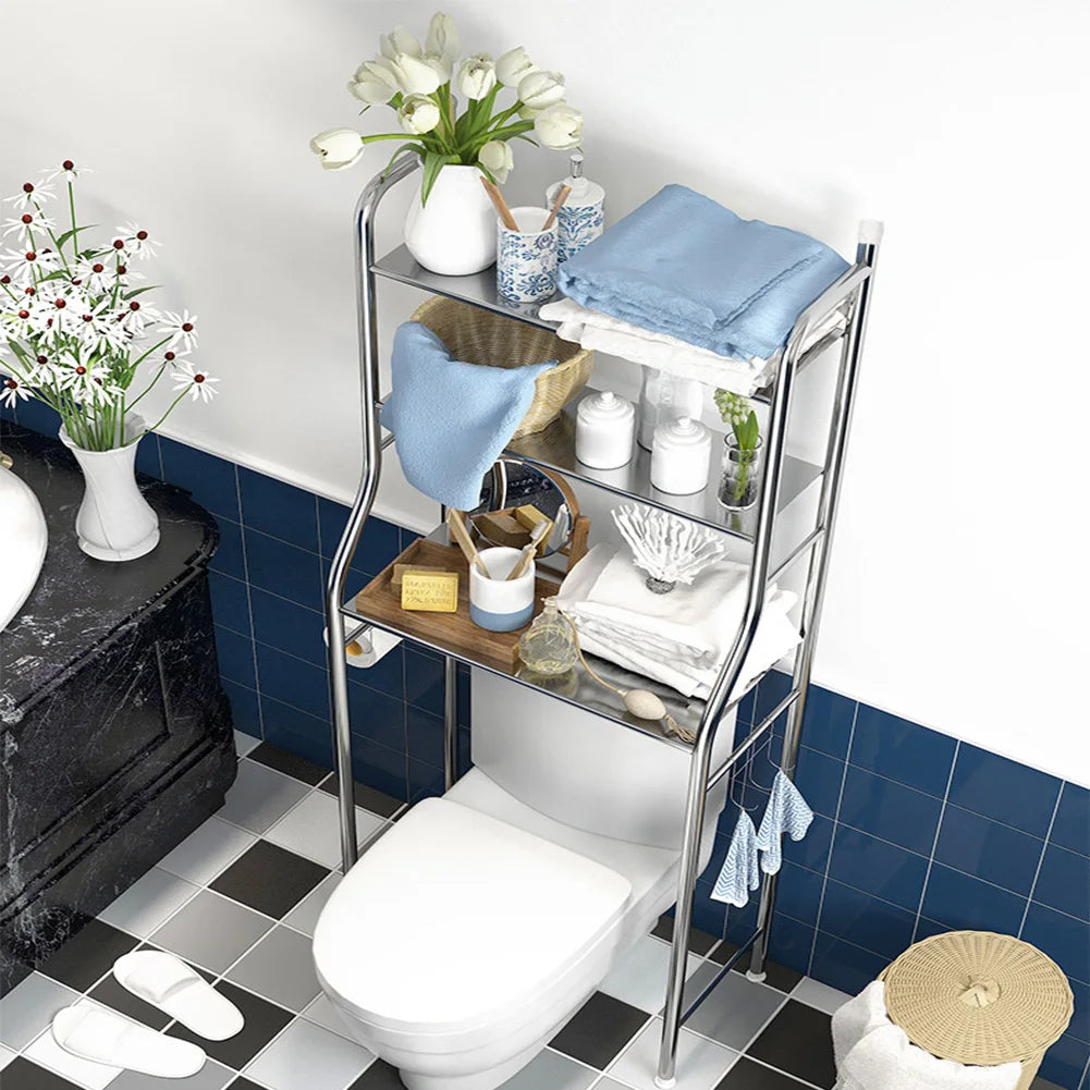 Over The Toilet Storage, Metal Bathroom Shelves