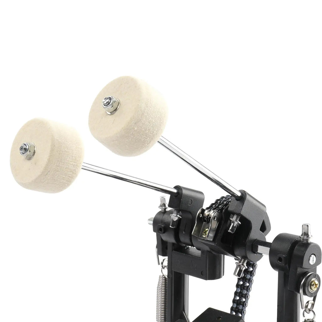 Double Bass Drum Pedal Black for Musicians