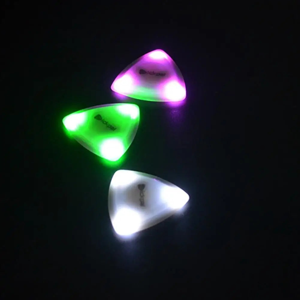 LED Glowing Guitar Pick Touch Luminous
