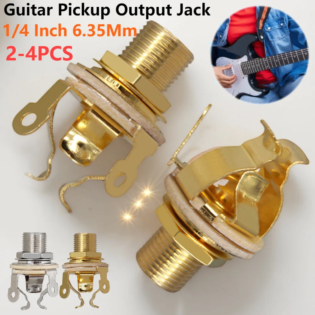 Mono Output Jack for Electric Guitar Bass Parts