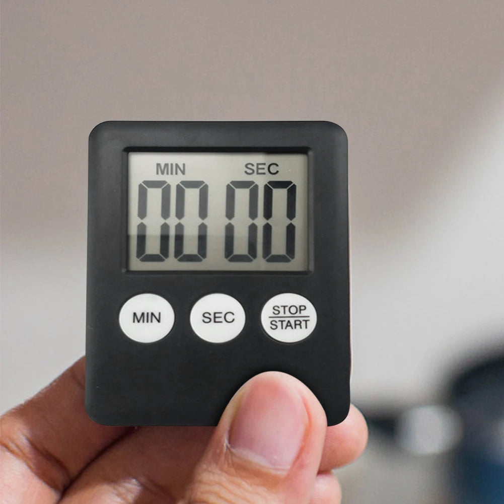 10-1PC Mini Electronic Timer Stopwatch LCD Display