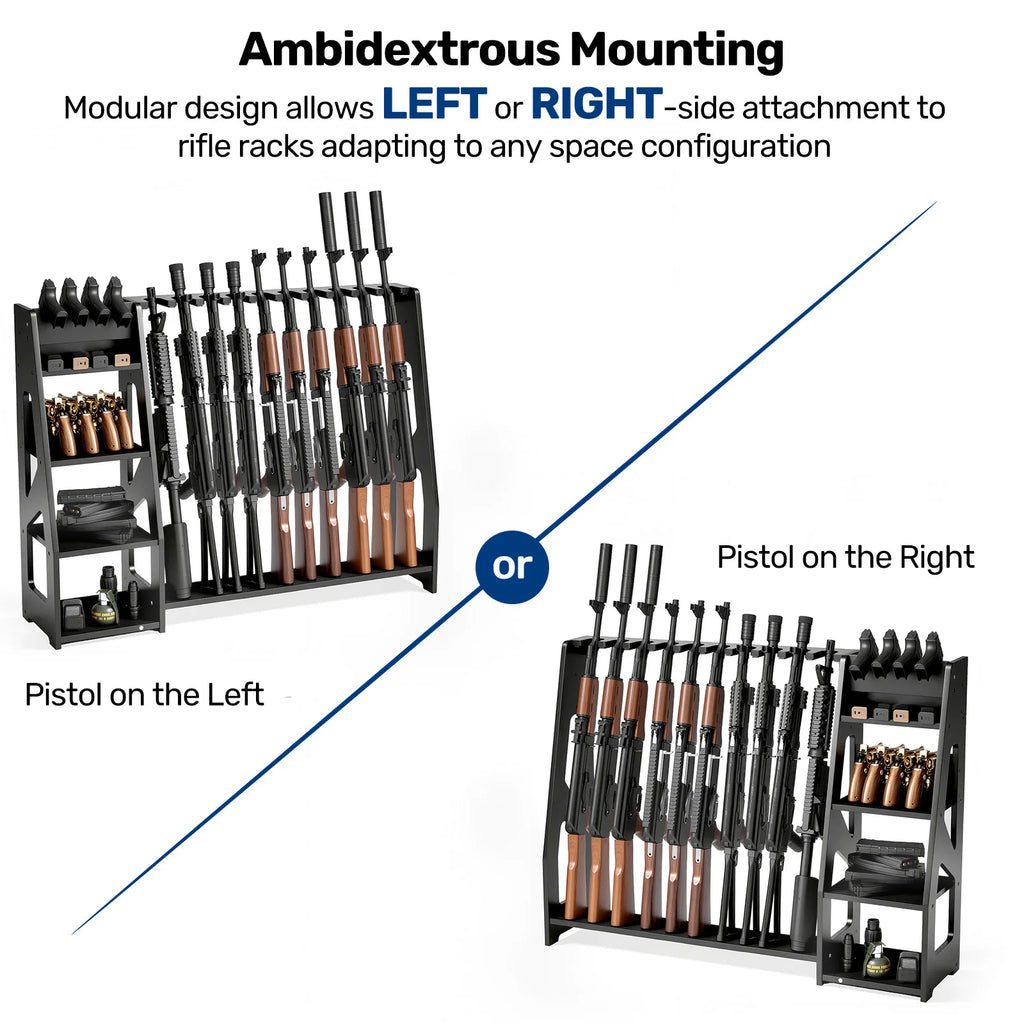Blacksmith's Adjustable Gun Rack