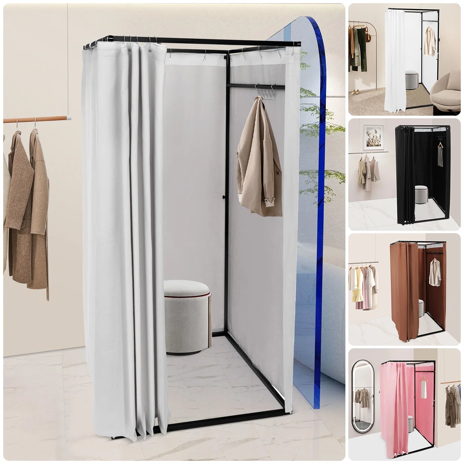 Portable Clothing Store Fitting Room Clothing Store Fitting Room Dressing Room Fitting Room