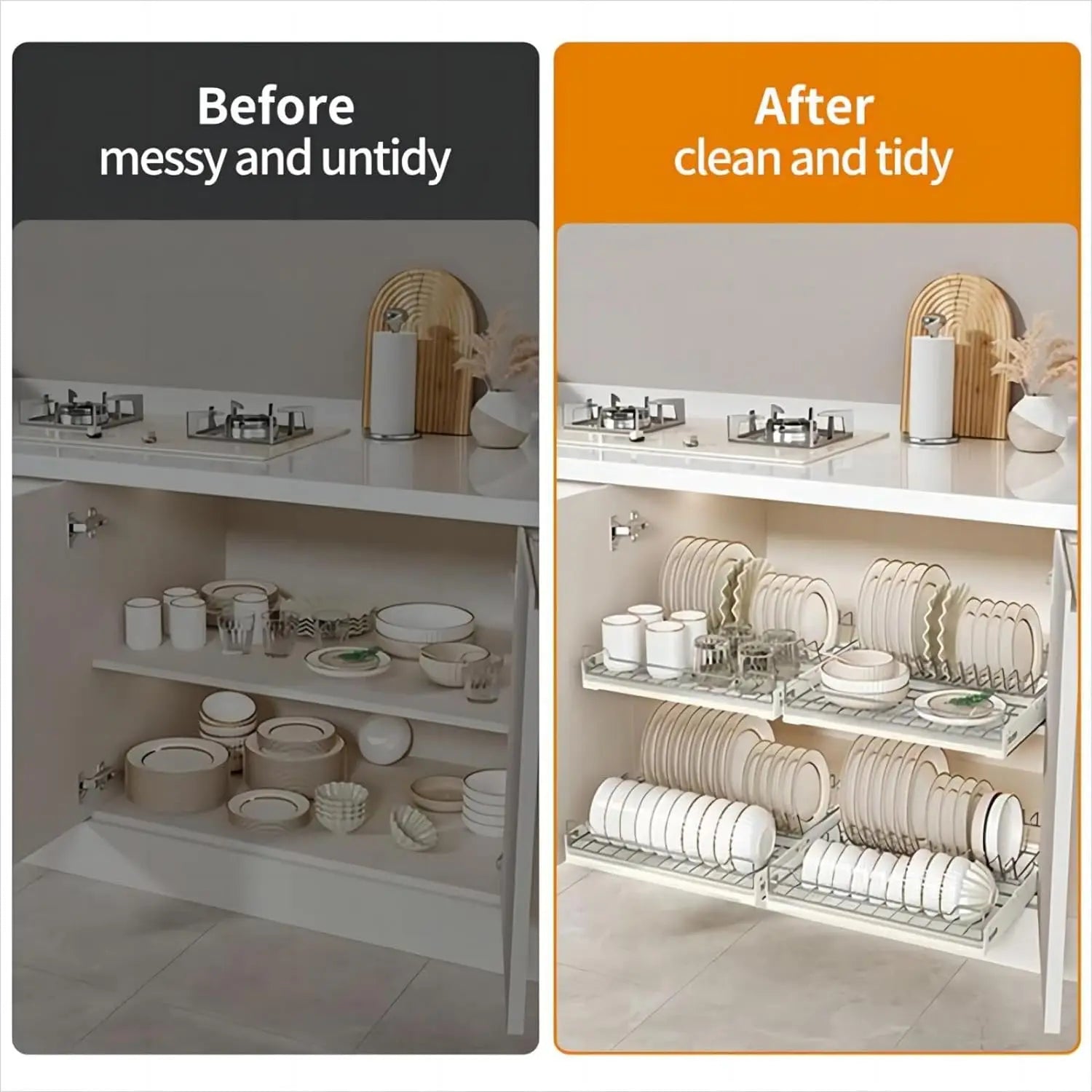 Pull out Heavy Duty Sliding Basket Drawer