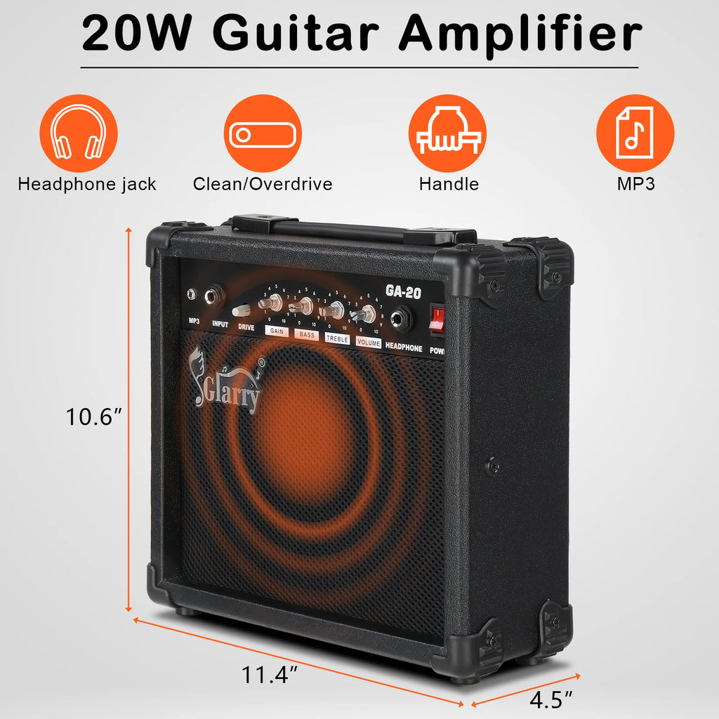 GST Pickup Tiger Stripe Electric Guitar Kit