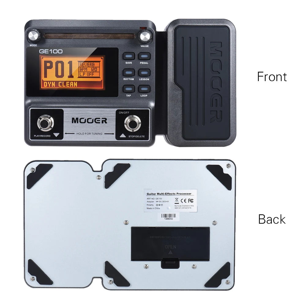 MOOER GE100 Guitar Multi-effects Processor Effect Pedal