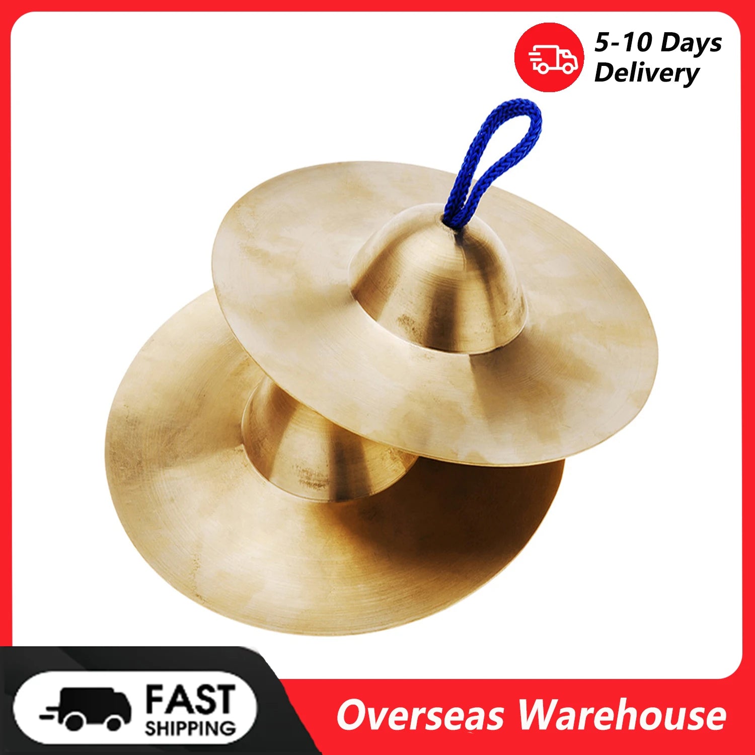 15cm / 5.9in Mini Small Kids Children Copper Hand Cymbals