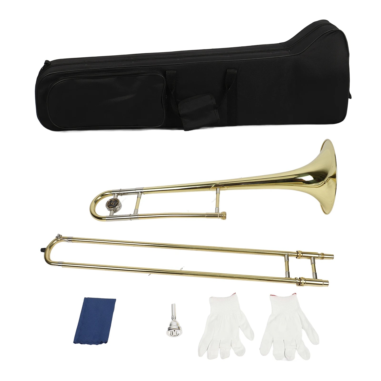 Silver Trumpet Alto Trombone Brass Bb Tone B Flat