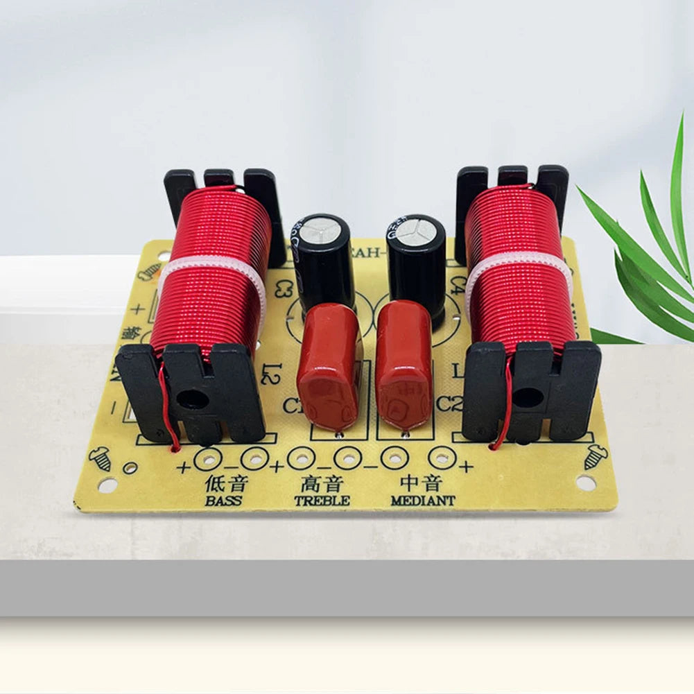 3 Way Crossover Circuit Speaker Treble Midrange Bass