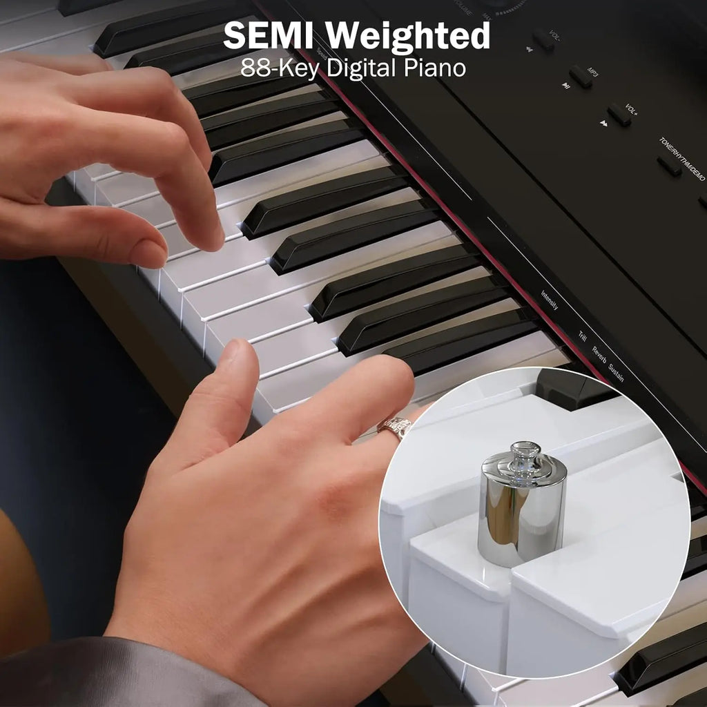 88 Key Digital Keyboard Semi-Weighted Digital Piano
