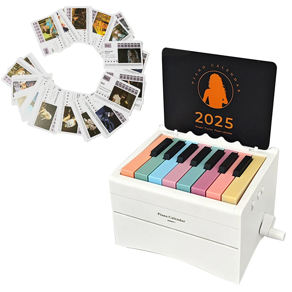 BT Taylor Piano Calendar 2025 Music Sheets