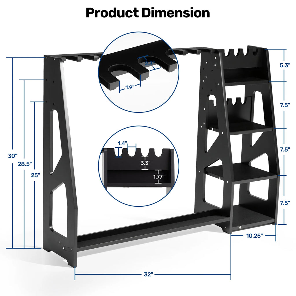 Blacksmith's Adjustable Gun Rack