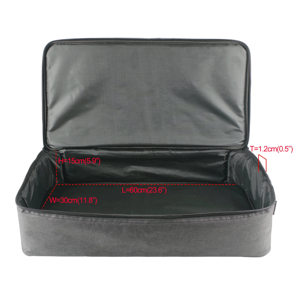 Guitar Pedal Board, Hidden Power Supply Design W/accessories