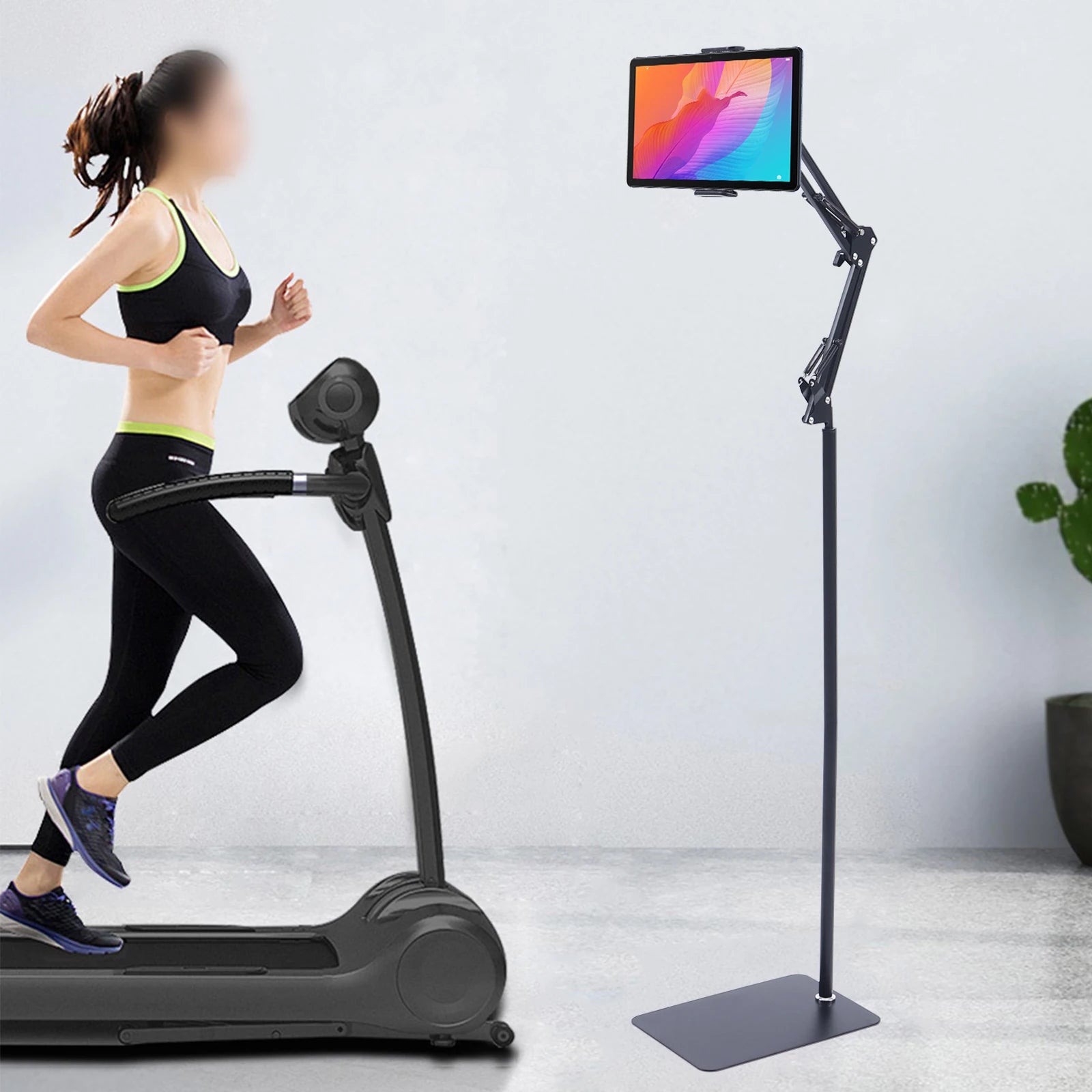 Universal Ipad Stand Floor Tablet Bracket Adjustable Flexible