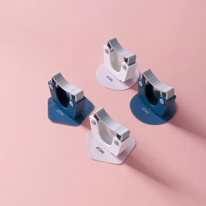 Broom Hanger Storage Rack Kitchen Clip Seamless