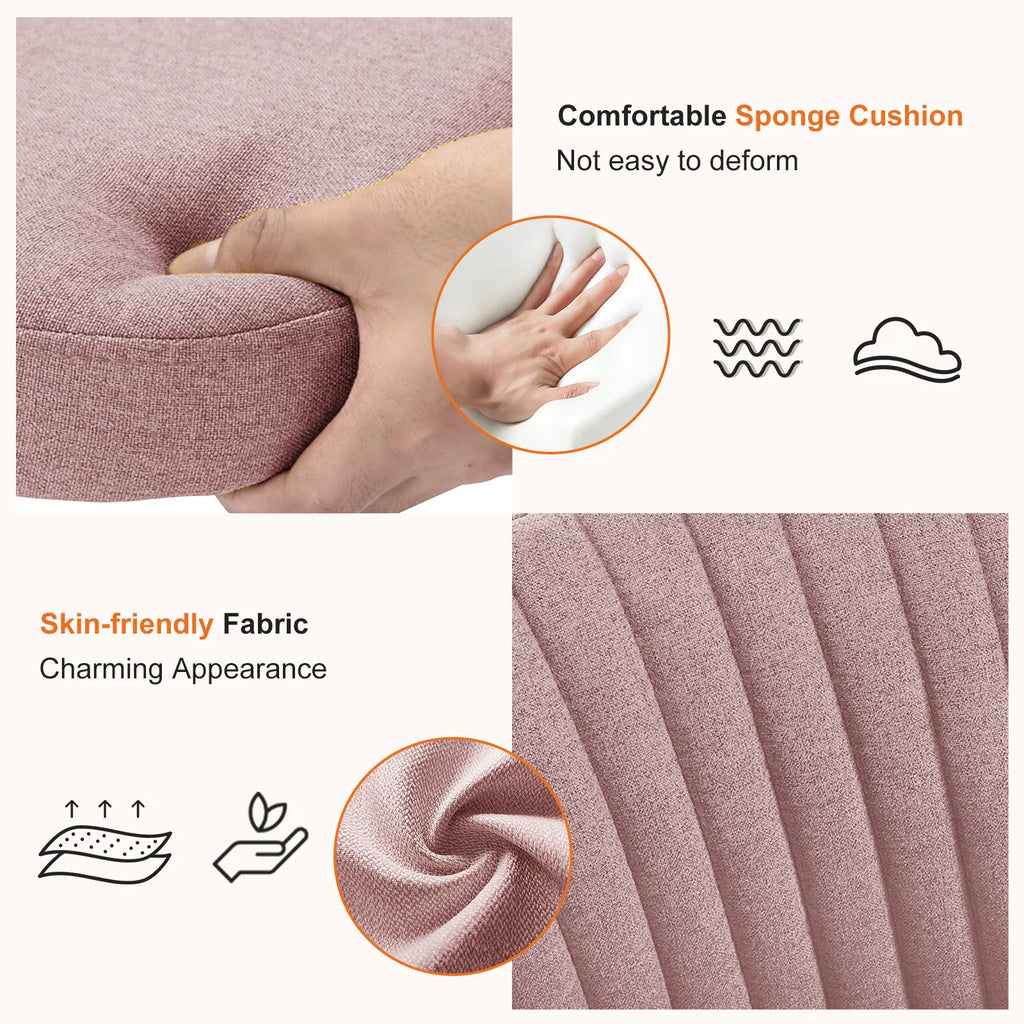 JHK Armless Small Desk Chair