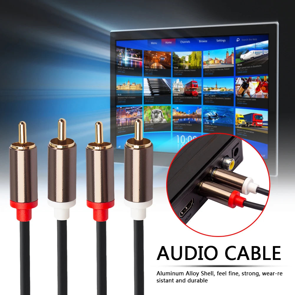 Audio Cable Male to Male 1m 2m 3m