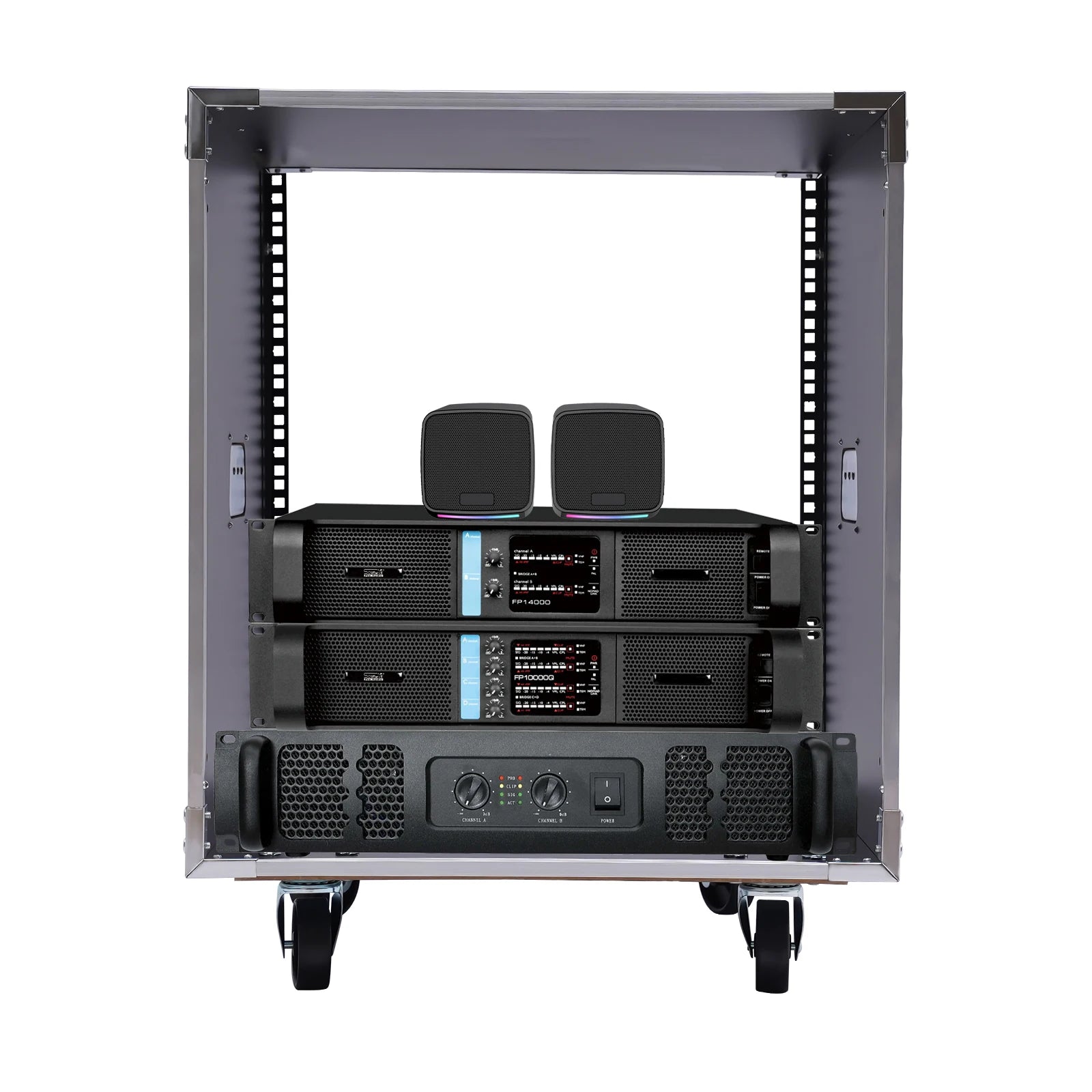 12U Cabinet Rolling Network  100kg/ 220.46lbs